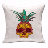 Pineapple Cotton Pillow Cover