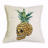 Pineapple Cotton Pillow Cover