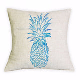 Pineapple Cotton Pillow Cover