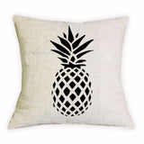 Pineapple Cotton Pillow Cover