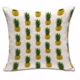 Pineapple Cotton Pillow Cover