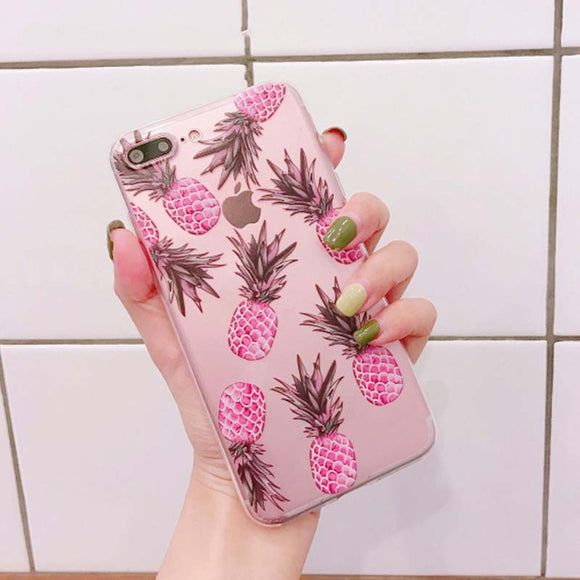 Pineapple Silicone Case For iPhone